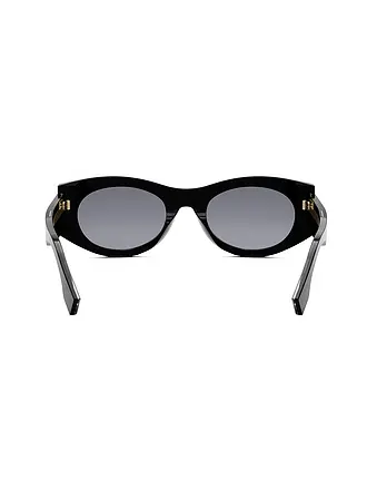 FENDI | Gafas de sol ovaladas negras FENDI Roma | schwarz